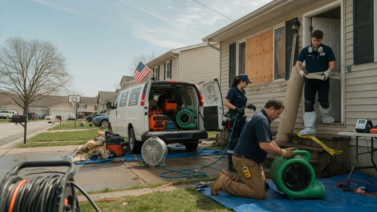 Water Damage Restoration in Shunk, PA near me